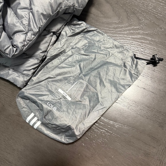 LOLE Emeline Puffer Quilted Jacket Gray Duck Down Size M - Picture 10 of 10